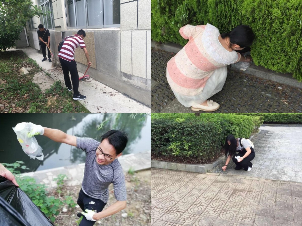 大扫除现场